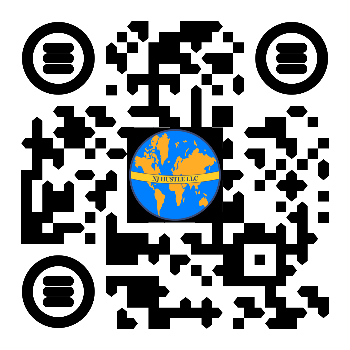 NJ Hustle QR Code